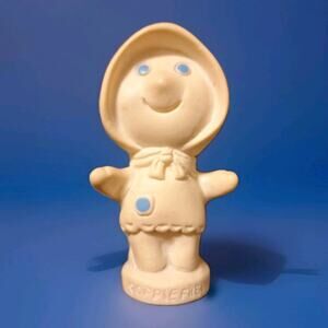 Rare Pillsbury 1974 Mini Poppie Fresh 3.5" Doughgirl Vintage Vinyl Doll Figure